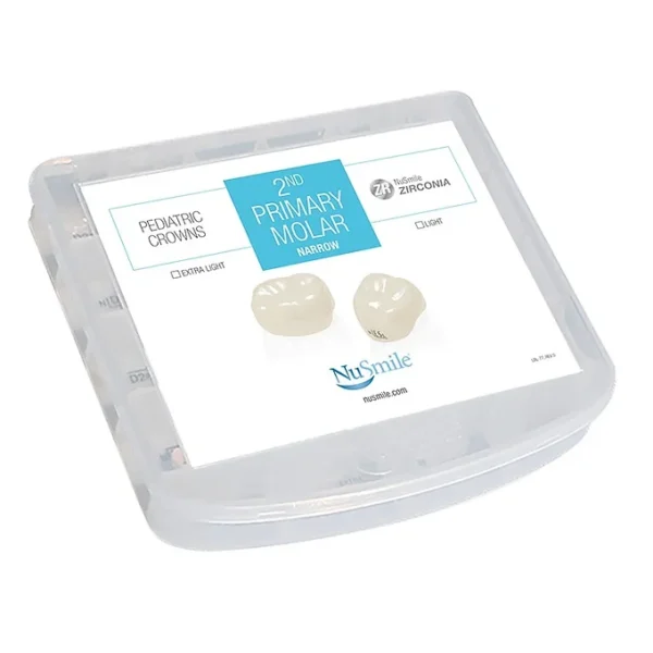 NuSmile ZR Narrow 2nd Primary Molar Crowns Starter Kit