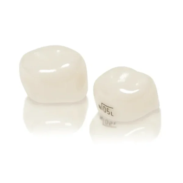 NuSmile ZR Zirconia Kit Refill | 1st Primary Molar Narrow-DLR2