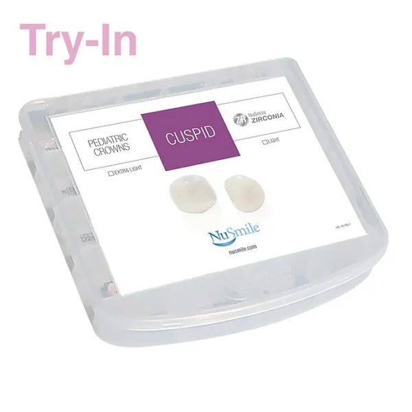 NuSmile ZR Zirconia Try-In Kit Cuspid Kit