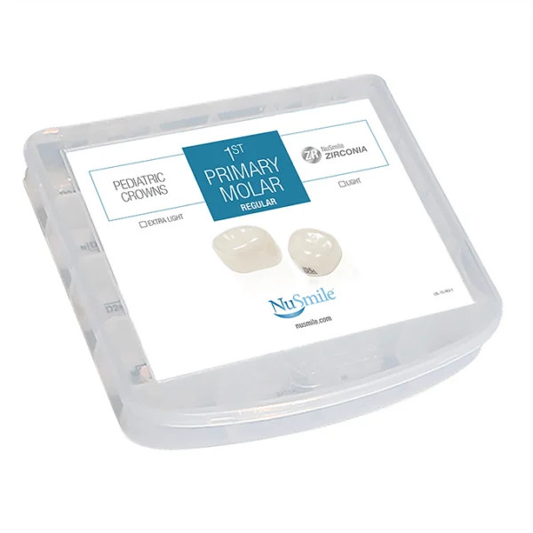 NuSmile ZR Zirconia 1st Primary Molar Regular Starter Kit